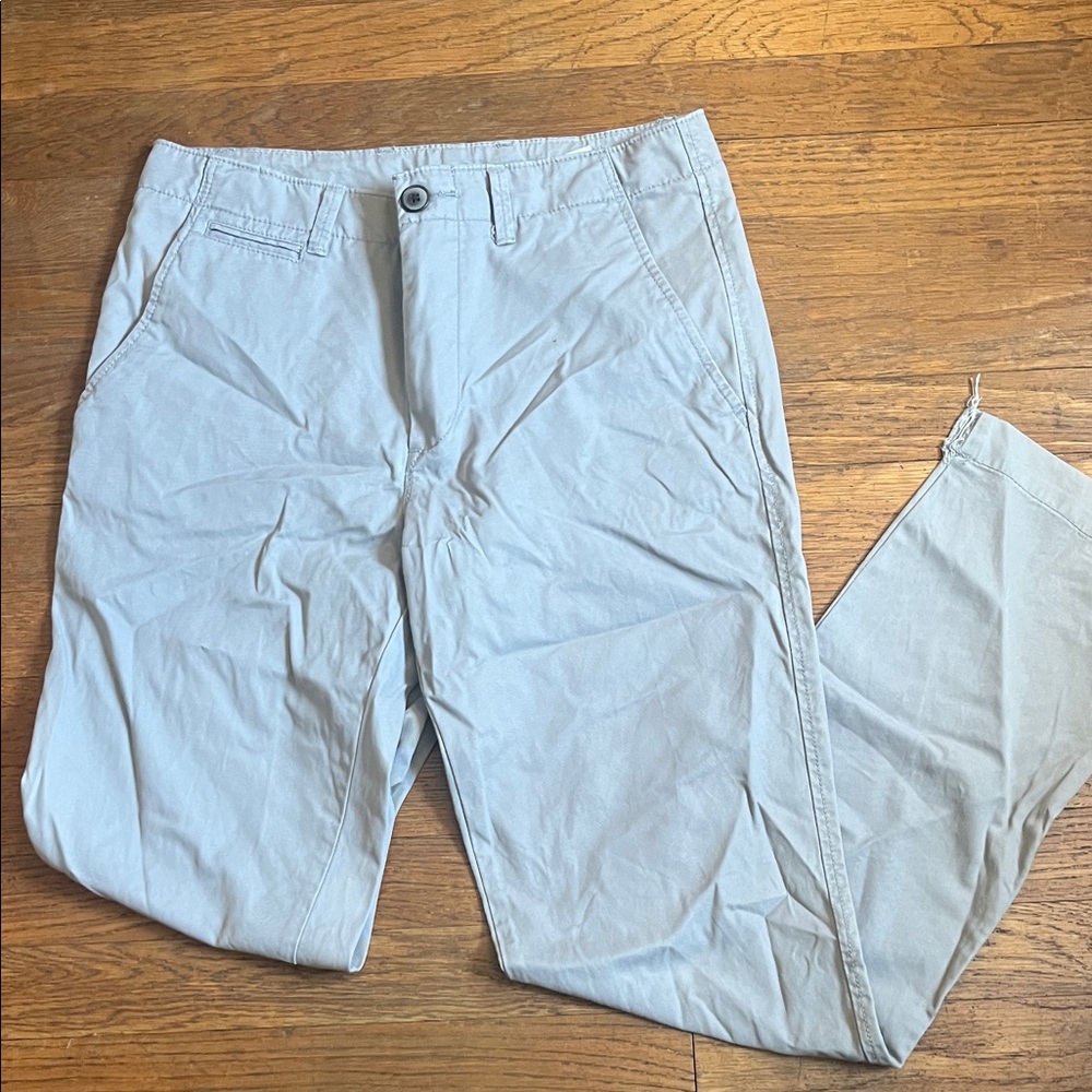 JCPenney Men's Light Gray Chinos